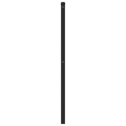 Testiera di Ricambio in Metallo Nero 107 cm