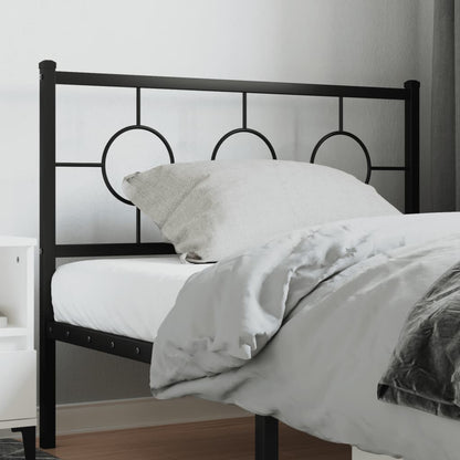 Testiera di Ricambio in Metallo Nero 107 cm
