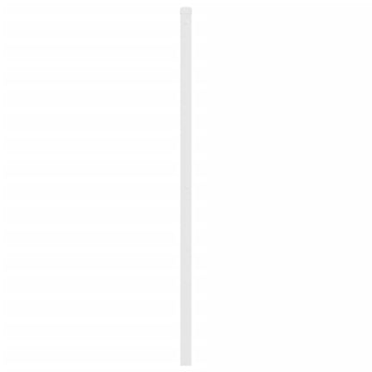 Testiera in Metallo Bianco 200 cm - homemem39