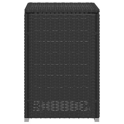 Tavolo Copri Serbatoio Propano Nero 40x40x60 cm in Polyrattan