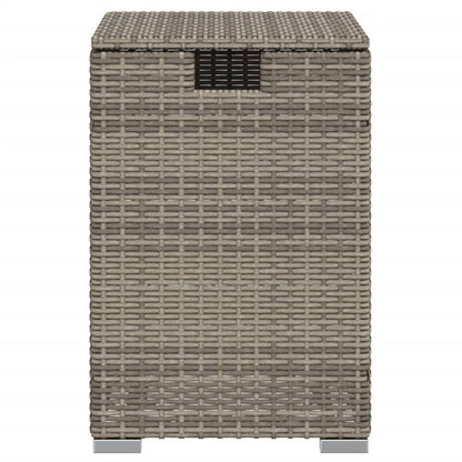 Tavolo Copri Serbatoio Propano Grigio 40x40x60 cm in Polyrattan | homemem39