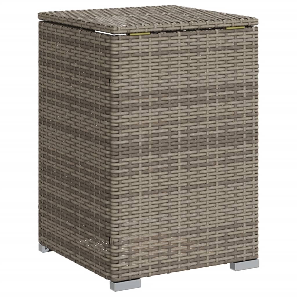 Tavolo Copri Serbatoio Propano Grigio 40x40x60 cm in Polyrattan | homemem39