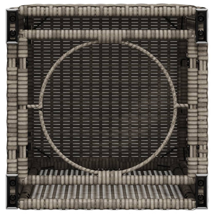 Tavolo Copri Serbatoio Propano Grigio 40x40x60 cm in Polyrattan | homemem39