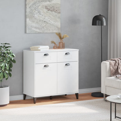 Credenza VIKEN Bianca 80x40x80 cm in Legno Multistrato - homemem39