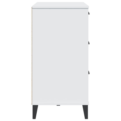 Credenza VIKEN Bianca 80x40x80 cm in Legno Multistrato