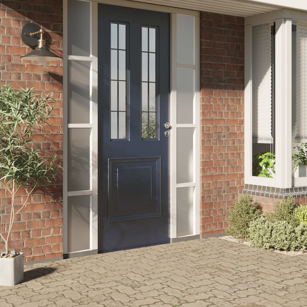 Pellicola Statica Smerigliata Grigio 60x2000 cm PVC