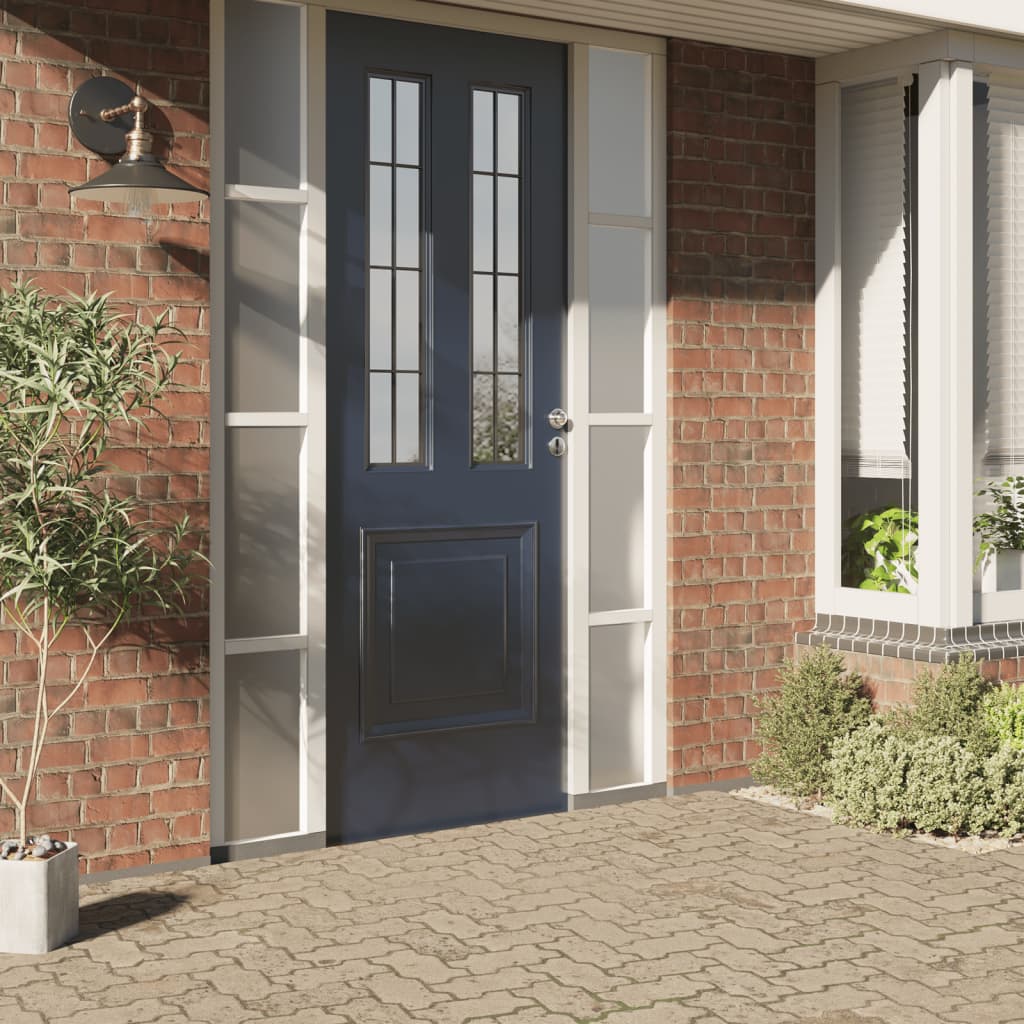 Pellicola Statica Smerigliata Grigio 90x500 cm PVC