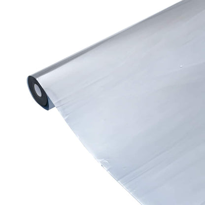 Pellicola Solare Statica Effetto Riflettente Argento 45x500 PVC | homemem39