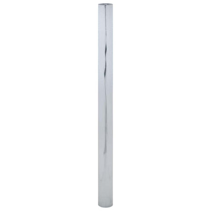 Pellicola Solare Statica Riflettente Argento 90x2000 cm PVC | homemem39