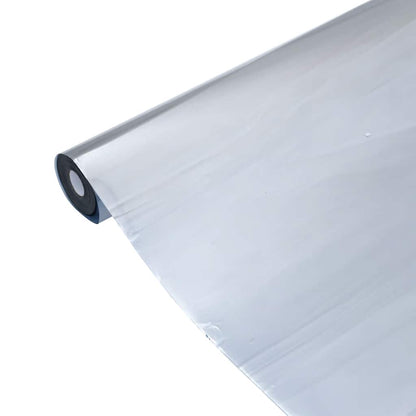Pellicola Solare Statica Riflettente Argento 90x2000 cm PVC | homemem39
