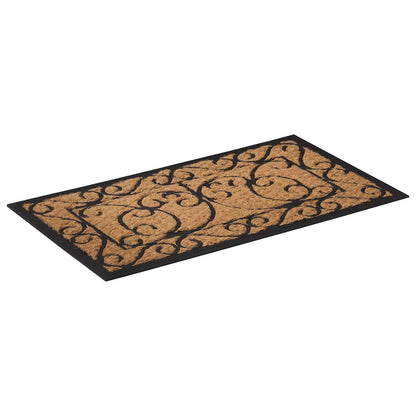 Zerbino Rettangolare 45x75 cm in Gomma e Fibra di Cocco