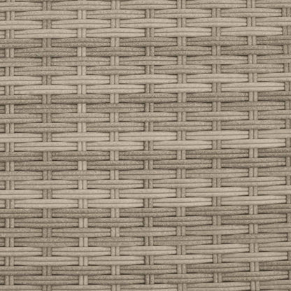Divano Giardino 2 Posti Tetto Sgabelli Grigio Chiaro Polyrattan | homemem39