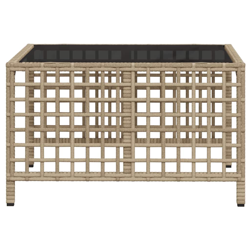 Set Divano ad Angolo 3 pz con Cuscini Beige in Polyrattan | homemem39