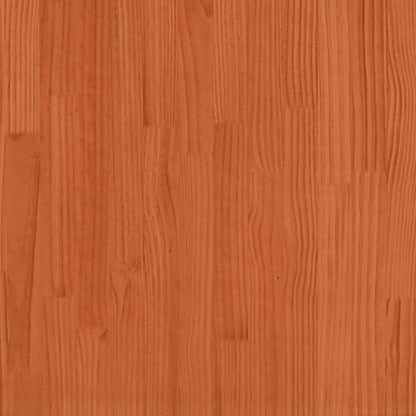 Letto per Anziani Marrone Cera 120x190cm Legno Massello di Pino - homemem39