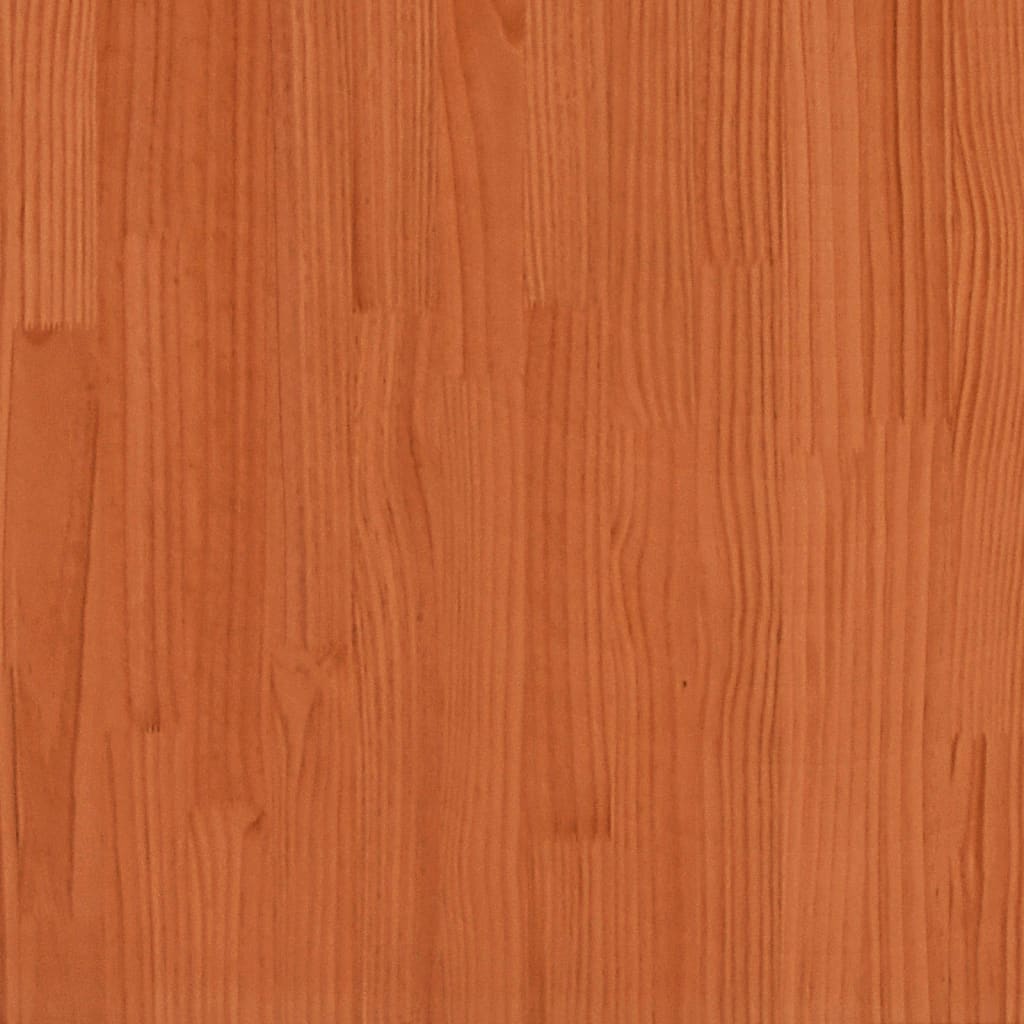 Letto per Anziani Marrone Cera 140x200cm Legno Massello di Pino - homemem39