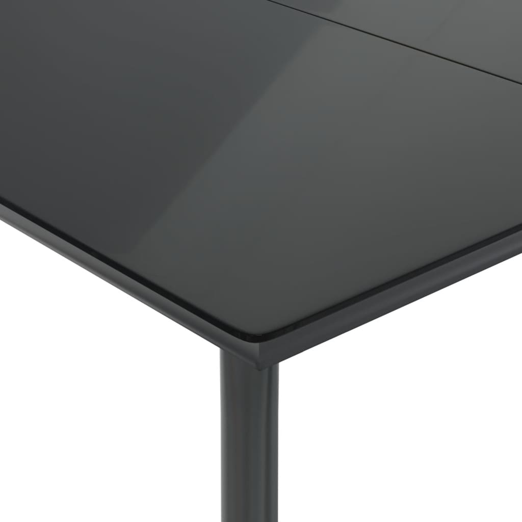 Set da Pranzo da Giardino 7 pz con Cuscini Beige in Polyrattan - homemem39