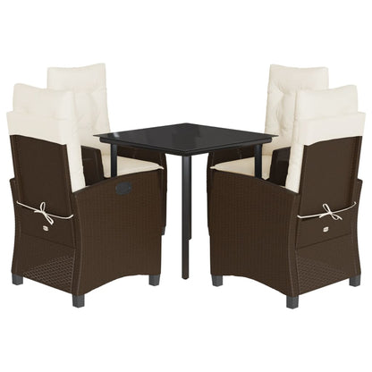 Set da Pranzo da Giardino 5pz con Cuscini