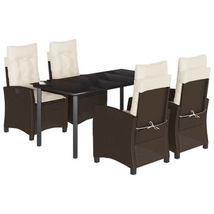Set da Pranzo da Giardino 5pz con Cuscini