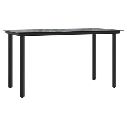 Set da Pranzo da Giardino 9pz con Cuscini Marrone in Polyrattan | homemem39