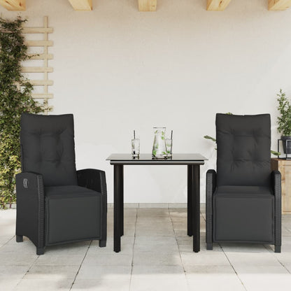 Set da Pranzo da Giardino 3 pz con Cuscini