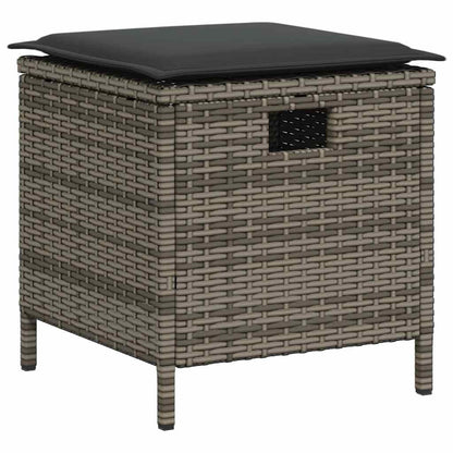 Set Divani da Giardino 6 pz con Cuscini a Forma di L Polyrattan - homemem39