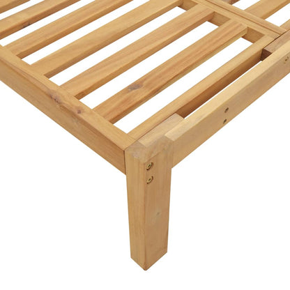 Divani Angolari Pallet da Giardino 2pz Legno Massello di Acacia | homemem39