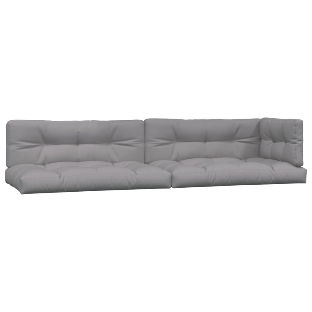 Set Divani Pallet Giardino 4pz Cuscini Legno Massello Acacia | homemem39