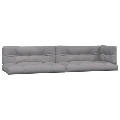 Set Divano Pallet da Giardino 6 pz con Cuscini Massello Acacia | homemem39