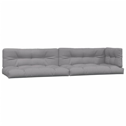 Set Divani Pallet Giardino 4pz Cuscini Legno Massello Acacia | homemem39