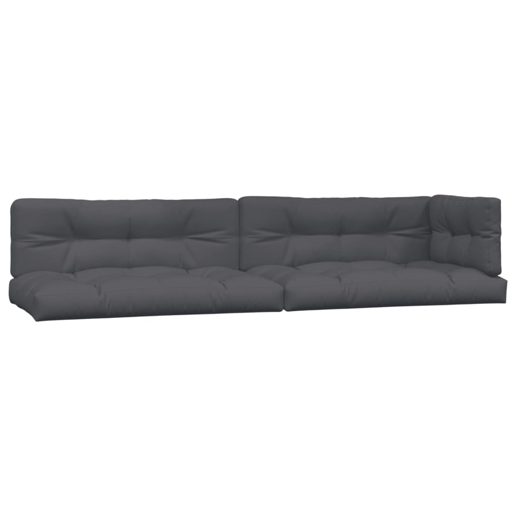 Set Divani Pallet Giardino 4pz Cuscini Legno Massello Acacia | homemem39
