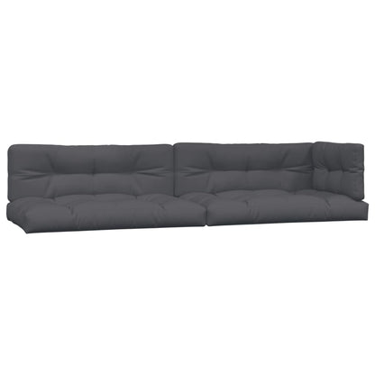 Set Divani Pallet Giardino 4pz Cuscini Legno Massello Acacia | homemem39