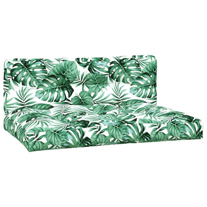 Set Divani Pallet Giardino 4pz Cuscini Legno Massello Acacia | homemem39