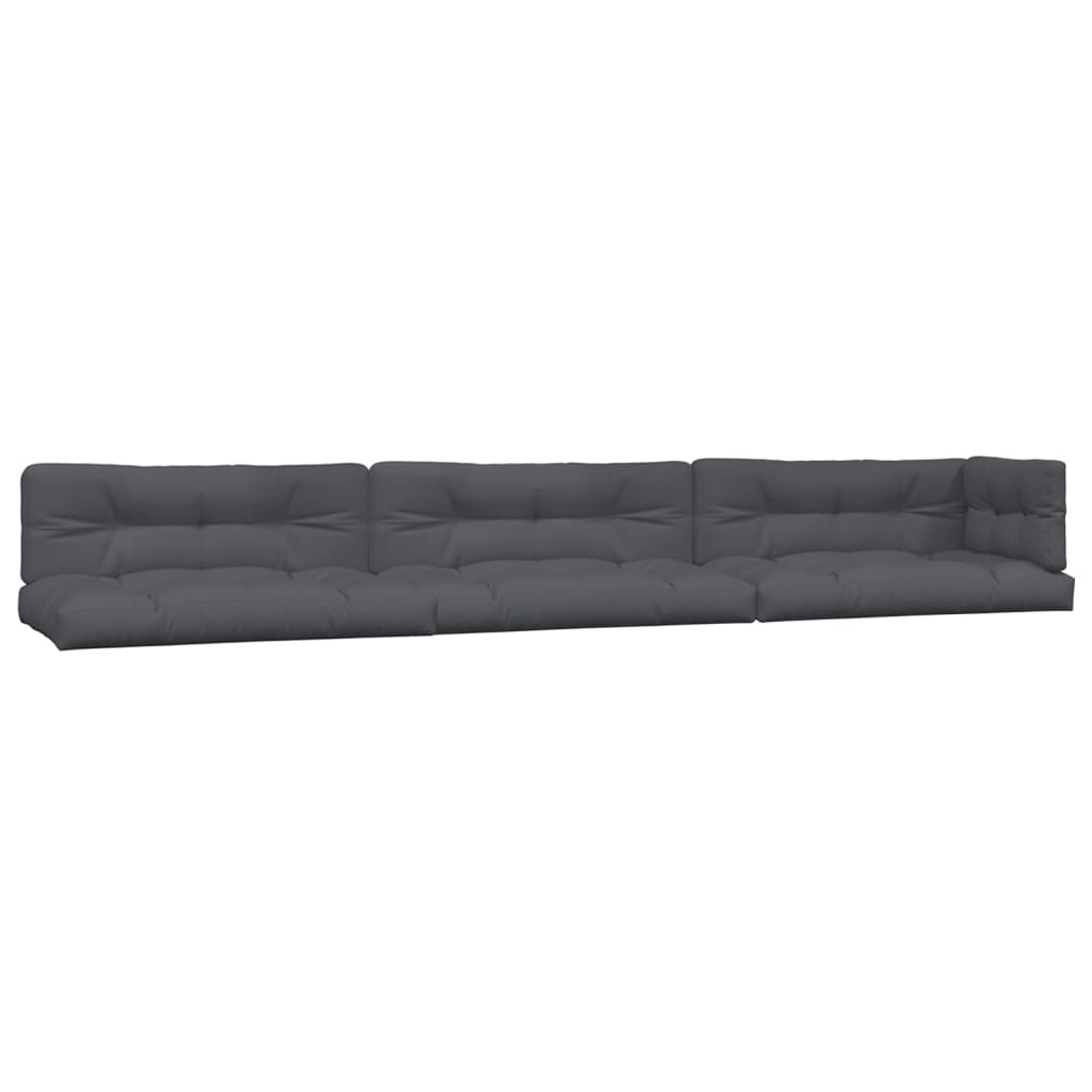 Set Divano Pallet Giardino 5pz con Cuscini Massello Acacia | homemem39
