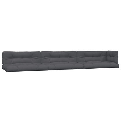 Set Divano Pallet Giardino 5pz con Cuscini Massello Acacia | homemem39