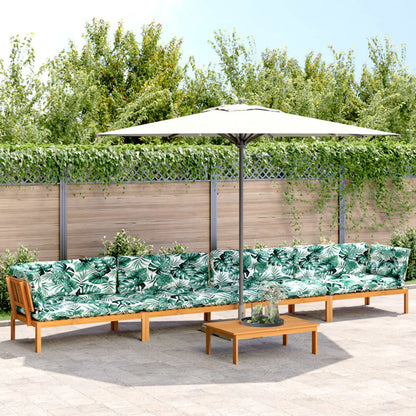 Set Divano Pallet Giardino 5pz con Cuscini Massello Acacia | homemem39