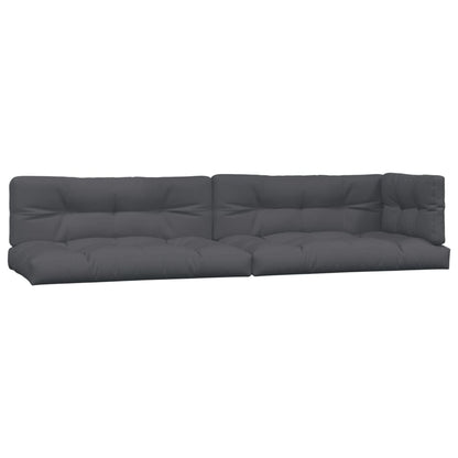 Set Divano Pallet da Giardino 6 pz con Cuscini Massello Acacia | homemem39
