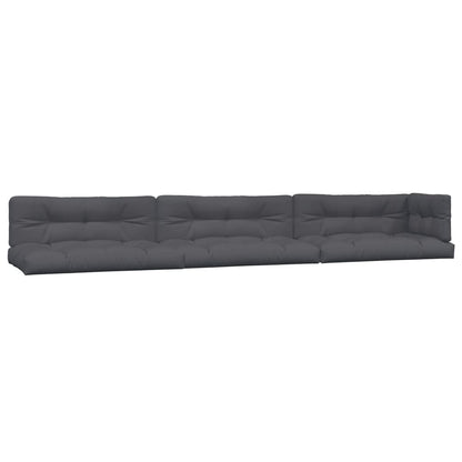 Set Divano Pallet da Giardino 6 pz con Cuscini Massello Acacia | homemem39