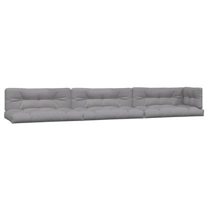 Set Divano Pallet da Giardino 6 pz con Cuscini Massello Acacia | homemem39