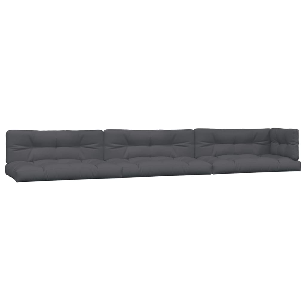 Set Divano Pallet da Giardino 6 pz con Cuscini Massello Acacia | homemem39
