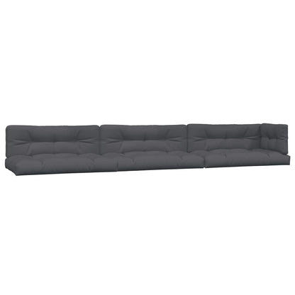 Set Divano Pallet da Giardino 6 pz con Cuscini Massello Acacia | homemem39