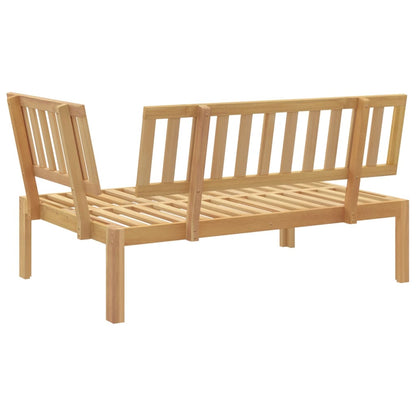 Divano Angolare da Giardino Pallet in Legno Massello di Acacia | homemem39