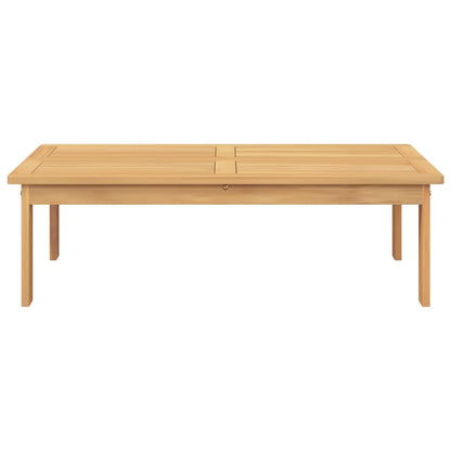 Tavolo da Giardino 100x60x30 cm in Legno Massello di Acacia | homemem39