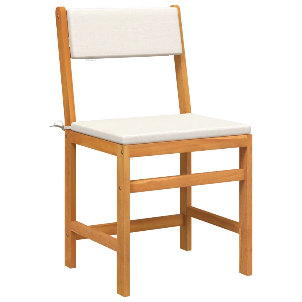 Set da Balcone 3pz con Cuscini in Legno Massello di Acacia | homemem39