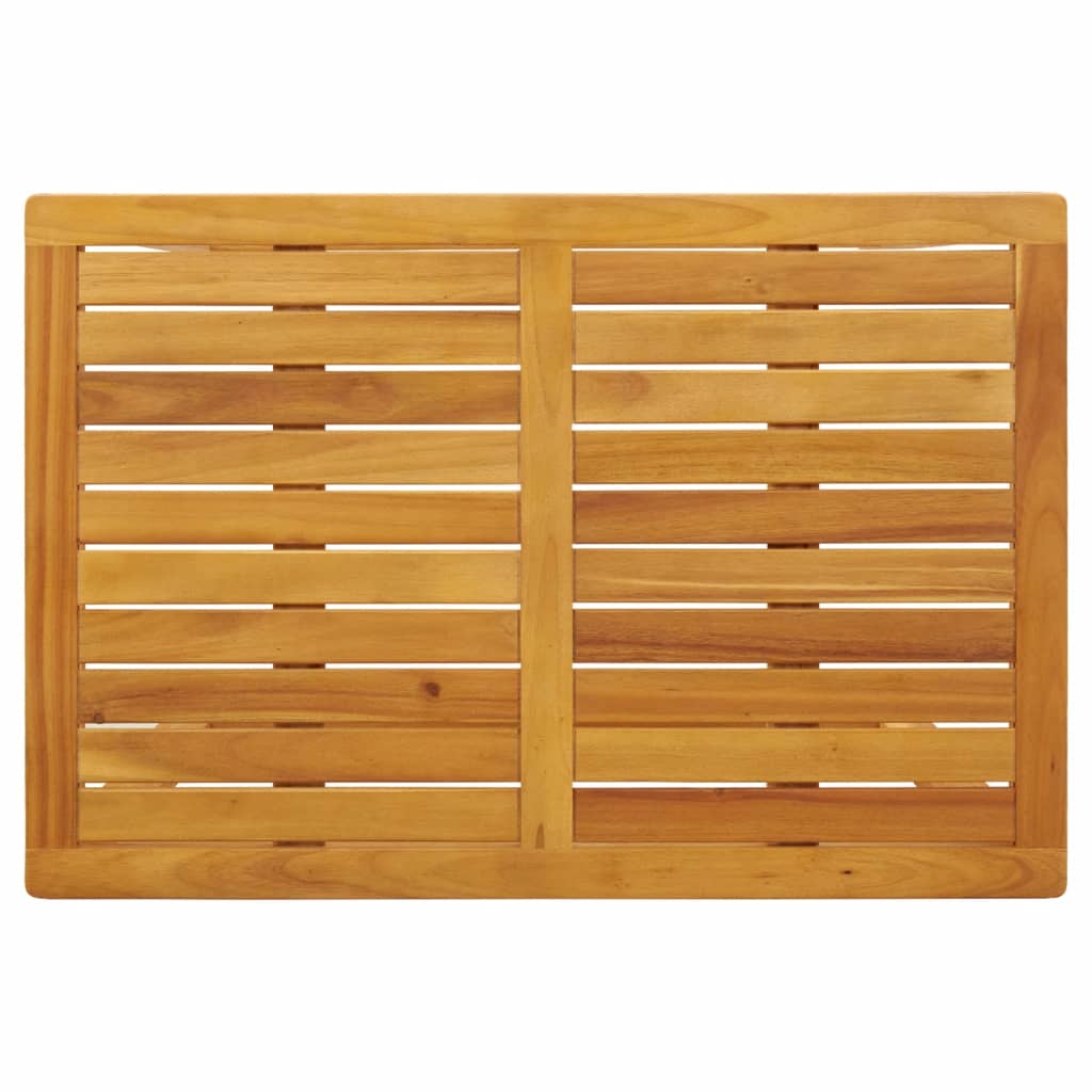 Set da Balcone 3pz con Cuscini in Legno Massello di Acacia | homemem39