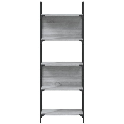 Libreria 5Ripiani Grigio Sonoma 60,5x24x166,5 Legno Multistrato | homemem39