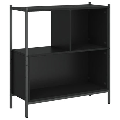 Libreria Nera 72x28x77,5 cm in Legno Multistrato | homemem39
