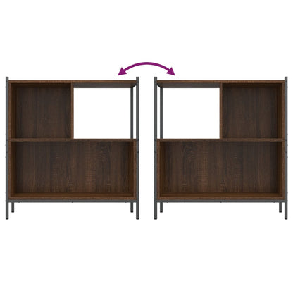 Libreria Rovere Marrone 72x28x77,5 cm in Legno Multistrato | homemem39