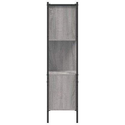 Libreria Grigio Sonoma 72x28x109 cm in Legno Multistrato | homemem39