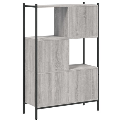 Libreria Grigio Sonoma 72x28x109 cm in Legno Multistrato | homemem39