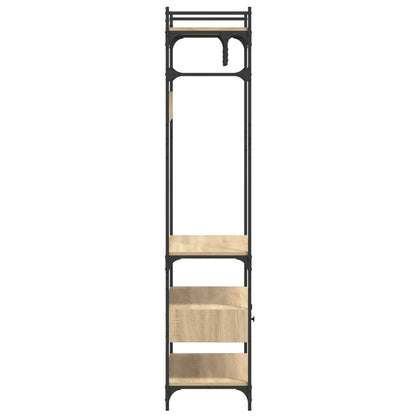 Armadio Cassetti Rovere Sonoma 89x39x184,5 cm Legno Multistrato - homemem39